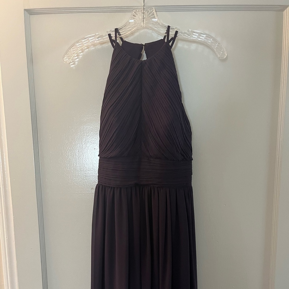 Bill Levkoff Women’s Purple Halter Dress